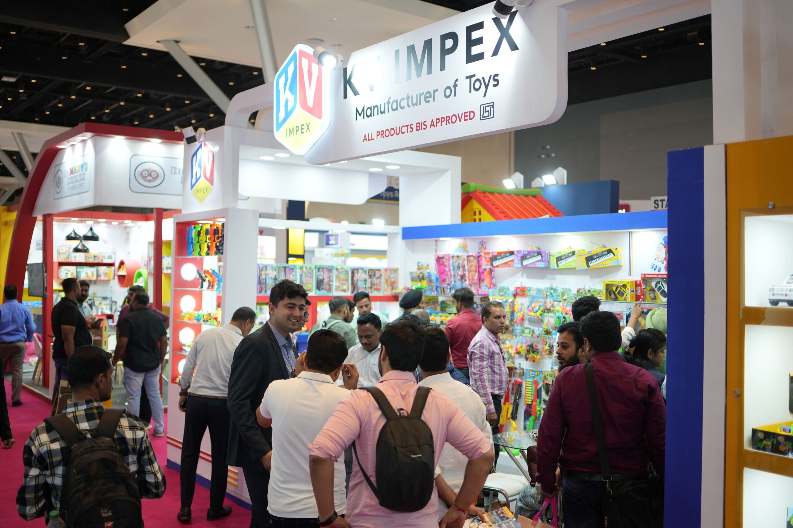 KV Impex Stall in Kids India